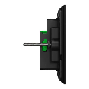 Clipsal Solis T 3 Gang Grid Plate With Cover Frame Ebony Aluminium - Image 4