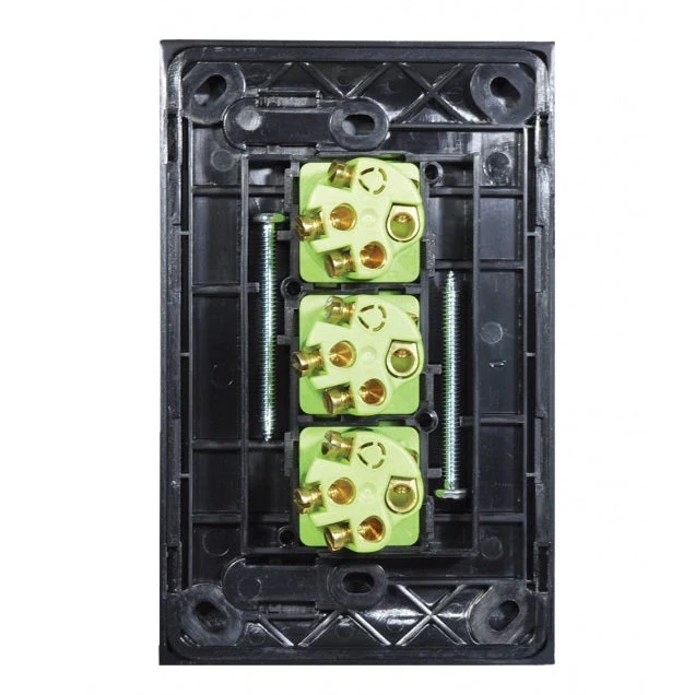 Clouded Leopard Vertical 3 Gang Switch, Available in 2 Colours - Image 4