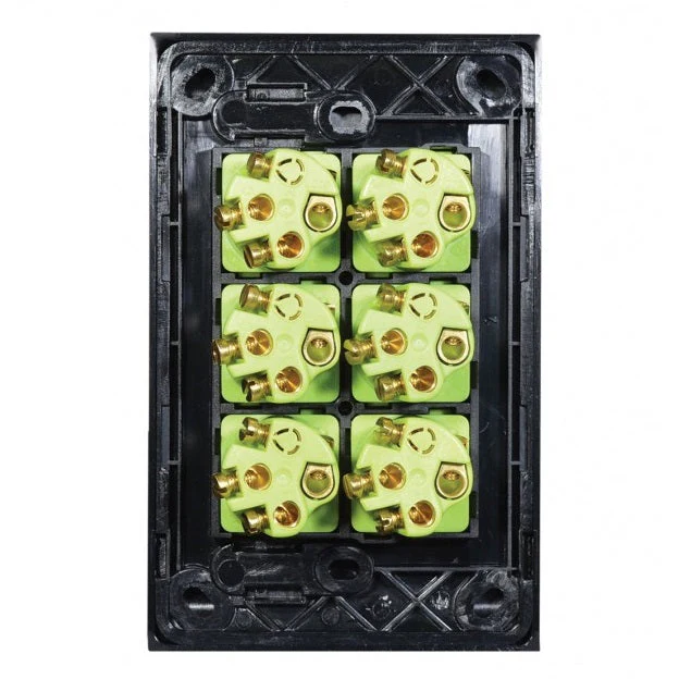 Clouded Leopard Vertical 6 Gang Switch, Available in 2 Colours - Image 4
