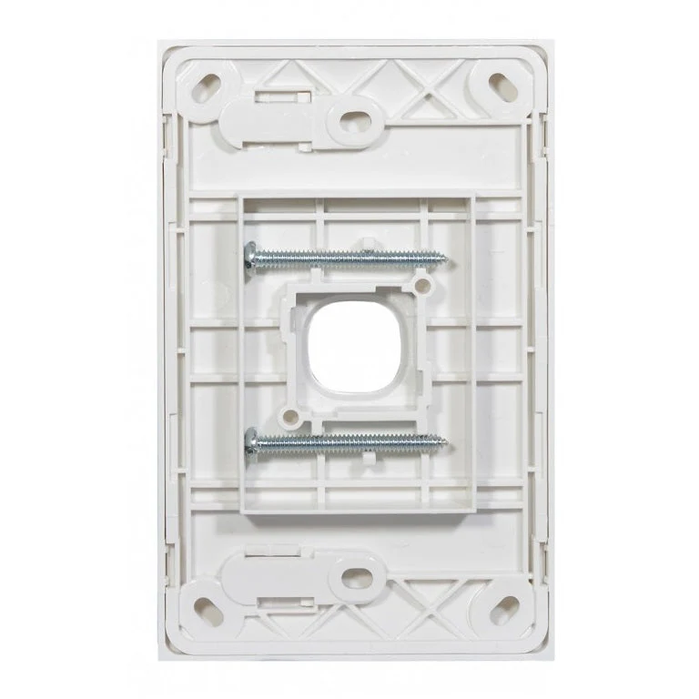 Clouded Leopard 1 Gang Grid & Plate Assembly, Available in 2 Colours - Image 3