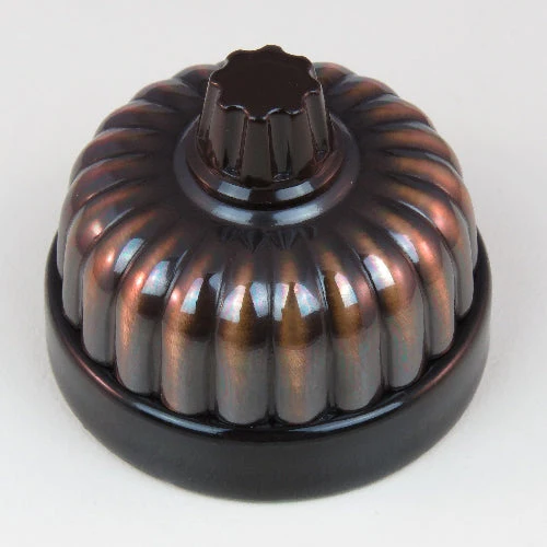 Classic 20 Series Plate With Universal Dimmer With Fluted Cover And Porcelain Base - Image 6