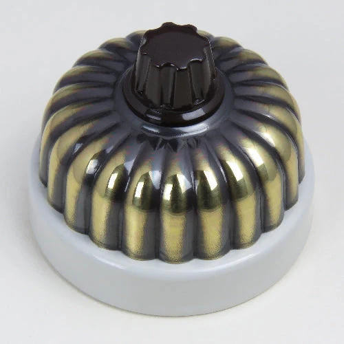 Classic 20 Series Plate With Universal Dimmer With Fluted Cover And Porcelain Base - Image 9