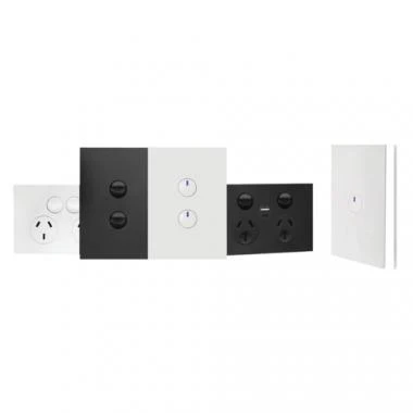 Hager Finesse 1 Gang Architrave Switch, Available in 3 Colours - Image 4