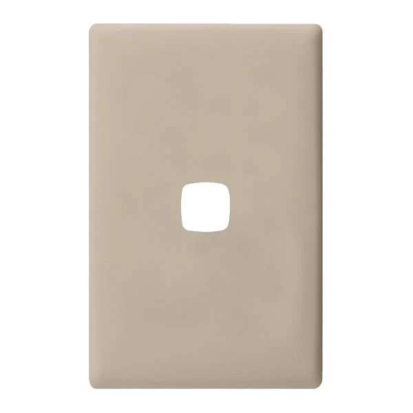 HPM Linea 1 Gang Switch - Cover Plate Only, Variety of Finishes - Image 4