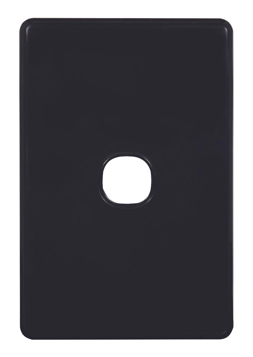Flat Cat Slimline 1 Gang Grid & Plate Assembly, Available in 4 Colours - Image 4