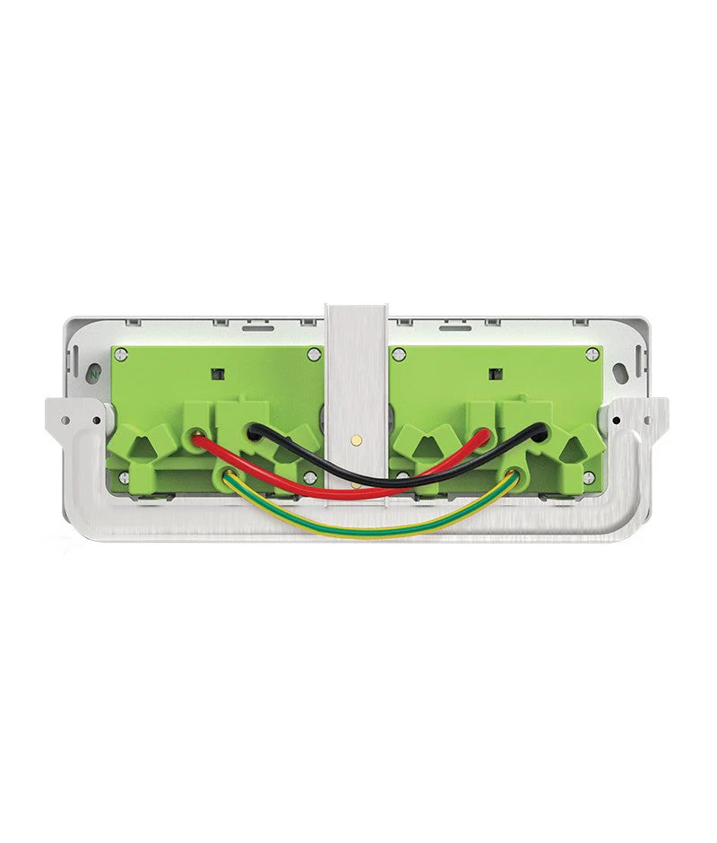 Flat Cat Slimline Quad Powerpoint 10a With Bracket, Available in 4 Colours - Image 2