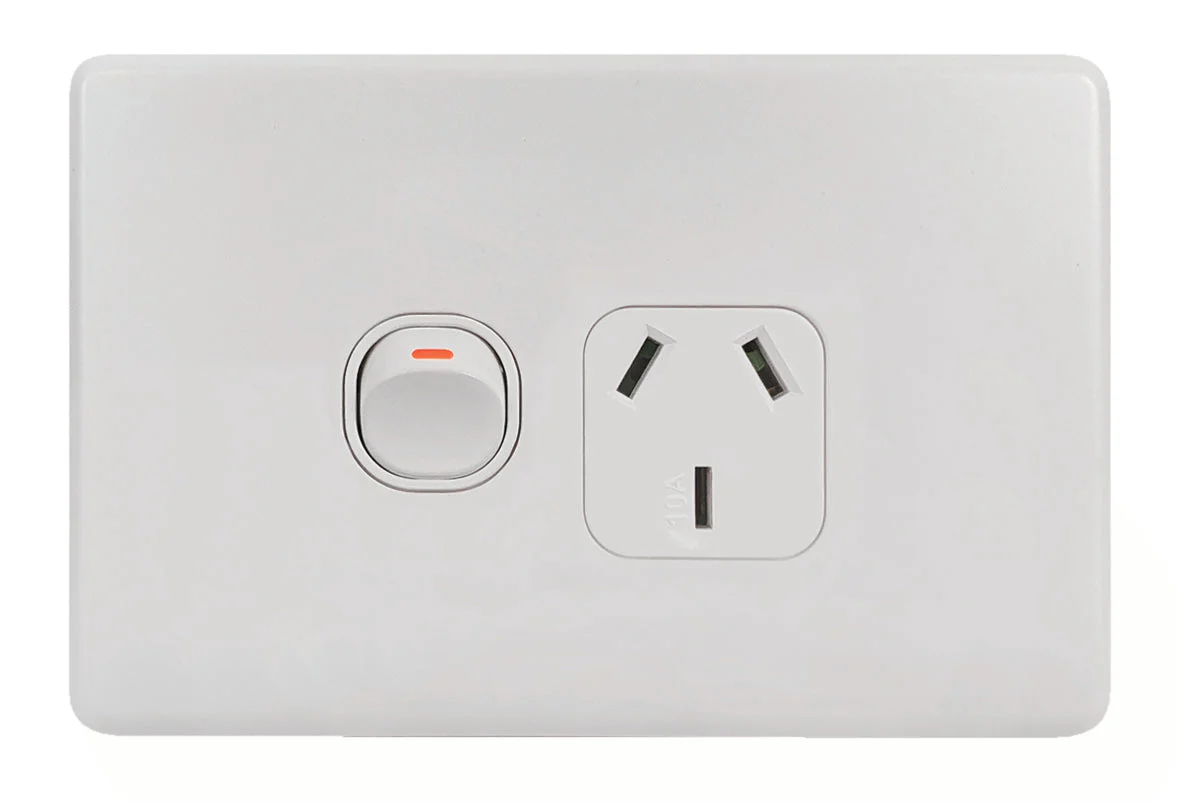 Flat Cat Slimline Single Powerpoint 10a, Available in 4 Colours - Image 4