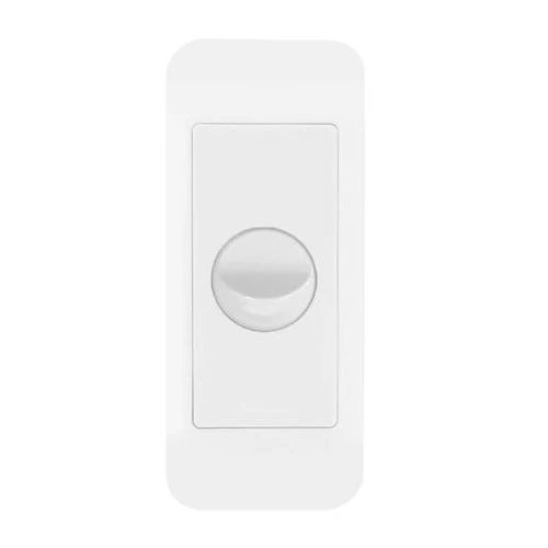 Hager Allure 1 Gang Architrave Switch, Available in 3 Colours