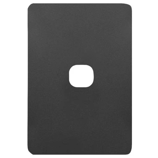 Hager Allure 1 Gang Hybrid Cover Grid & Plate Only, Available in 3 Colours - Image 3