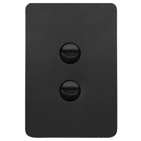Hager Allure 2 Gang Switch, Available in 3 Colours - Image 3