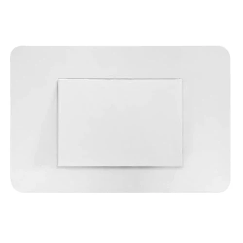 Hager Allure Brush Cable Entry Switch Plate, Available in 3 Colours