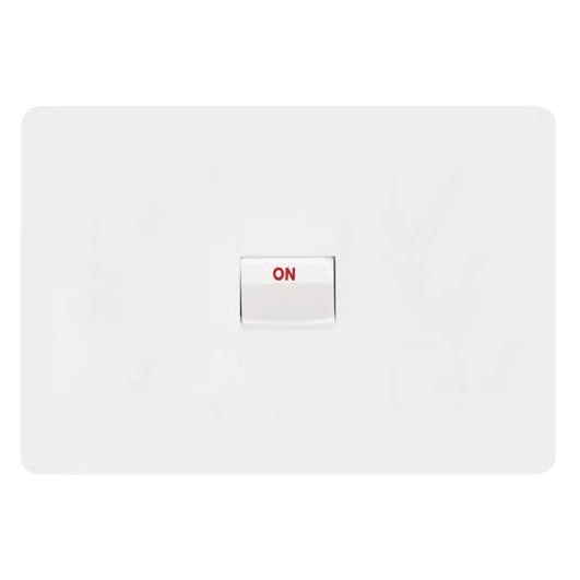 Hager Allure Cooker Horizontal Switch, Available in 3 Colours