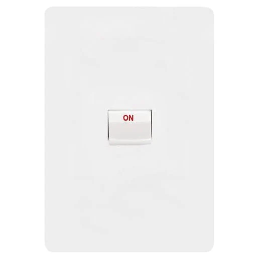 Hager Allure Cooker Vertical Switch, Available in 3 Colours