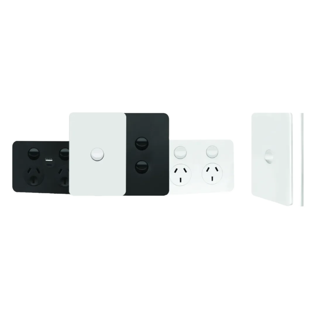 Hager Allure Single Powerpoint 10a, Available in 3 Colours - Image 4