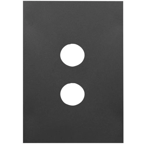 Hager Finesse 2 Gang Grid & Plate Only, Available in 3 Colours - Image 3