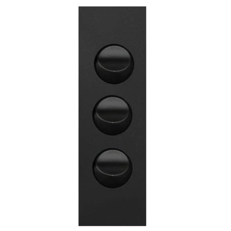 Hager Finesse 3 Gang Architrave Switch, Available in 3 Colours - Image 3