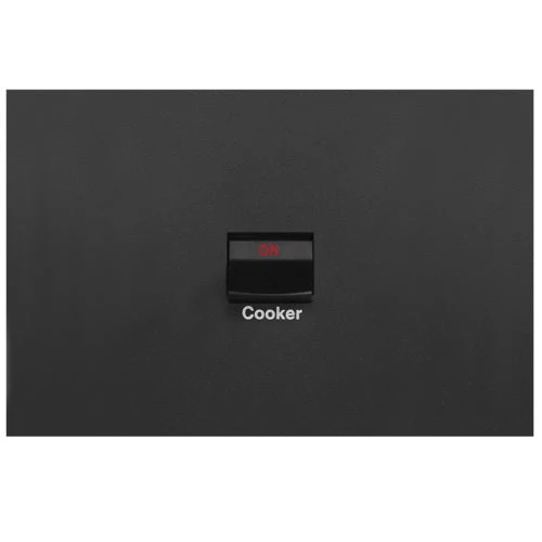 Hager Finesse Single Oven/Cooker Switch Horizontal, Available in 3 Colours - Image 3