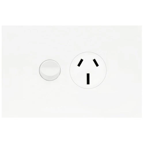 Hager Finesse Single Powerpoint 15a, Available in 3 Colours - Image 2