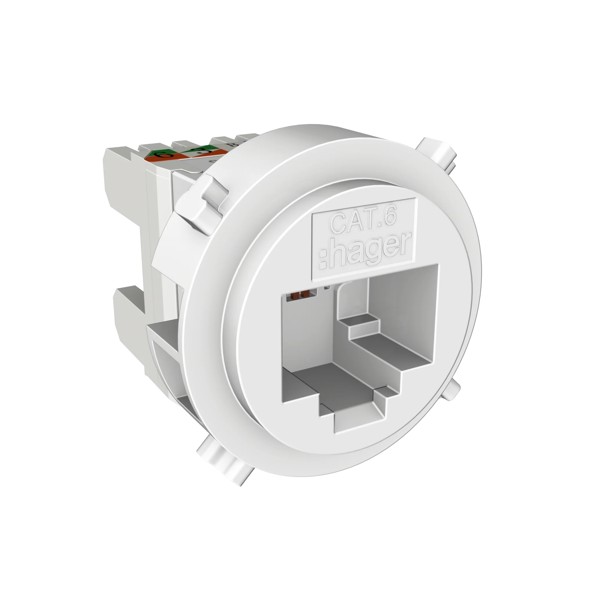 Hager Rotoloc RJ45 CAT 6 Mechanism - Image 3