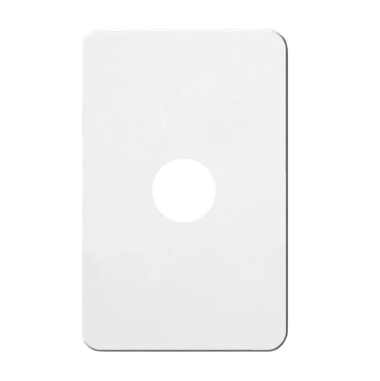 Hager Silhouette 1 Gang Cover Plate Only, Available in 5 Colours - Image 3