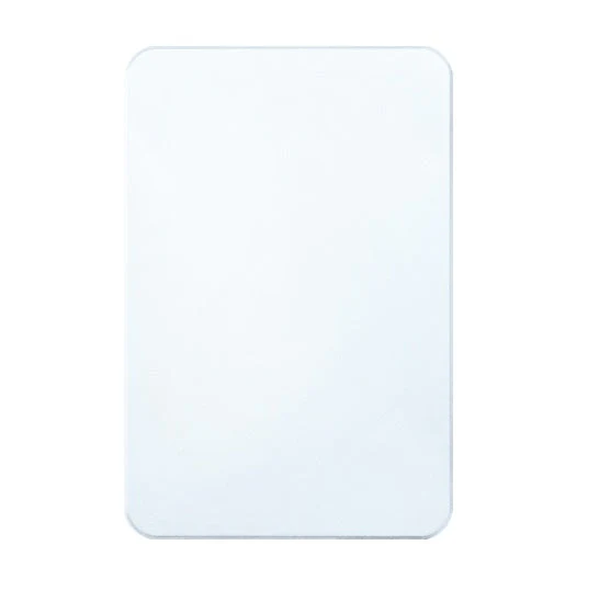 Hager Silhouette Blank Plate Cover Only, Available in 2 Colours - Image 2