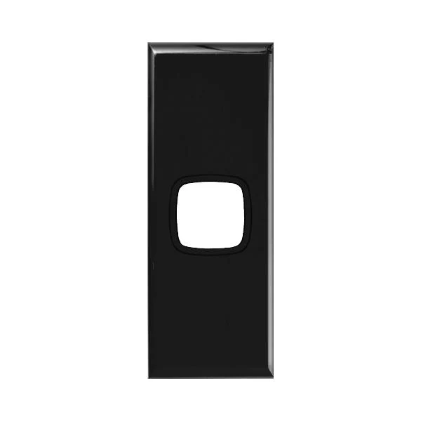 HPM Excel 1 Gang Architrave Switch Cover Plate Only 2 Finishes - Image 2