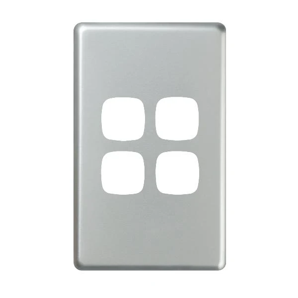 HPM Excel 4 Gang Switch Cover Plate Only 3 Finishes - Image 3