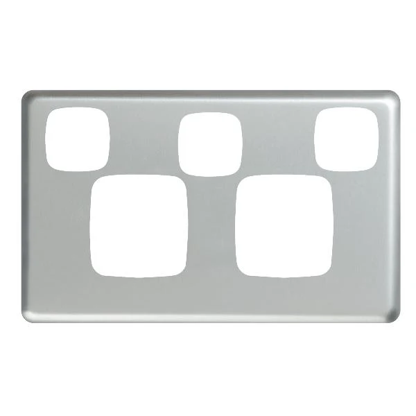 HPM Excel Double Powerpoint With Extra Switch Cover Plate Only 3 Finishes - Image 3
