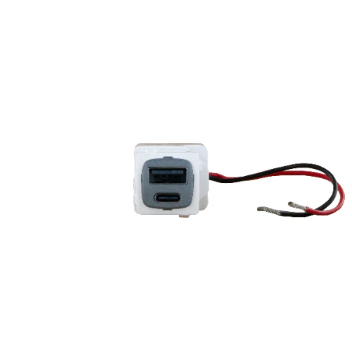 Legrand Arteor USB Charger Mechanism Type A+C, Available in 2 Colours