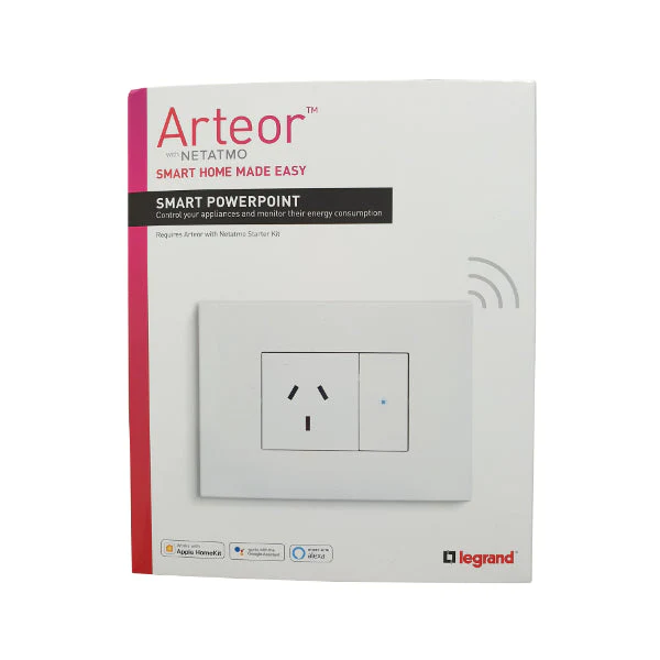 HPM Legrand Arteor With Netatmo - Smart Single Power Point - Image 5
