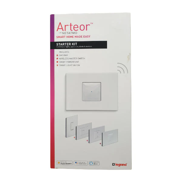 HPM Legrand Arteor With Netatmo Starter Kit - Image 5