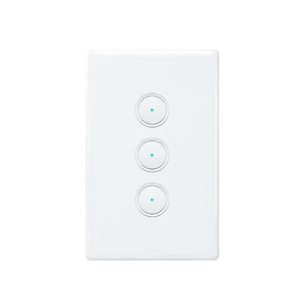 Legrand Excel Life With Netatmo 3 Gang Smart Dimmer