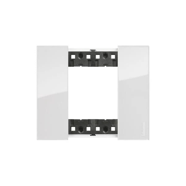 Legrand Bticino Living Now 2 Module Frame Polymer Cover Plate, Available in 6 Colours - Image 4