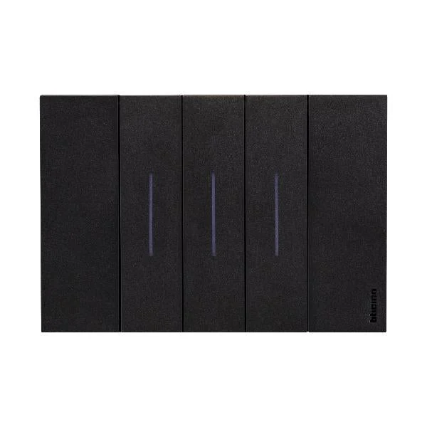 Legrand Bticino Living Now 3 Gang Complete Switch With LED, Available in 2 Colours - Image 2