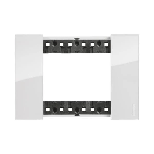 Legrand Bticino Living Now 3 Module Frame Polymer Cover Plate, Available in 6 Colours - Image 3