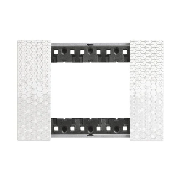 Legrand Bticino Living Now 3 Module Frame Polymer Cover Plate, Available in 6 Colours - Image 6