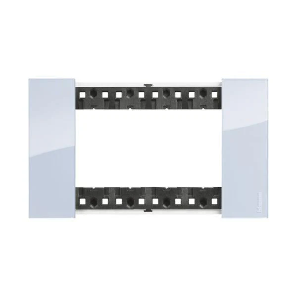 Legrand Bticino Living Now 4 Module Frame Polymer Cover Plate, Available in 6 Colours - Image 2