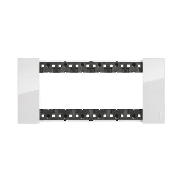 Legrand Bticino Living Now 6 Module Frame Polymer Cover Plate, Available in 6 Colours - Image 3