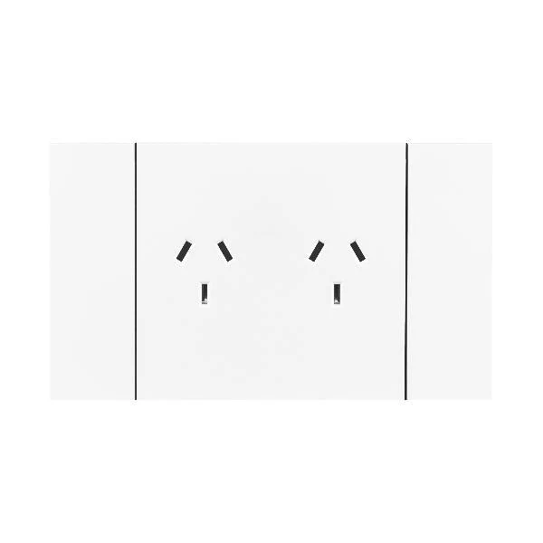 HPM Legrand Living Now Double Powerpoint Autoswitched, Available in 2 colours
