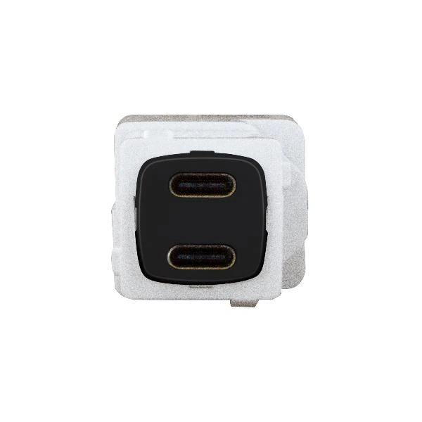 HPM Linea USB Charger Mechanism Type C+C - Image 2