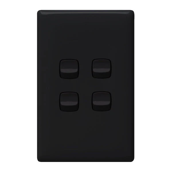 HPM Linea 4 Gang Flush Switch - Image 2