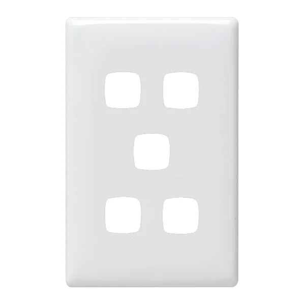 HPM Linea 5 Gang Grid And Plate Assembly