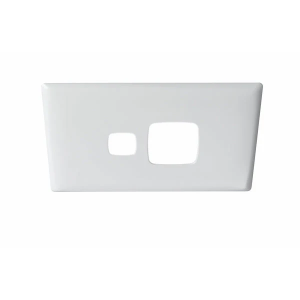 HPM Linea Single Switch Socket - Cover Plate Only, Variety of Finishes - Image 3