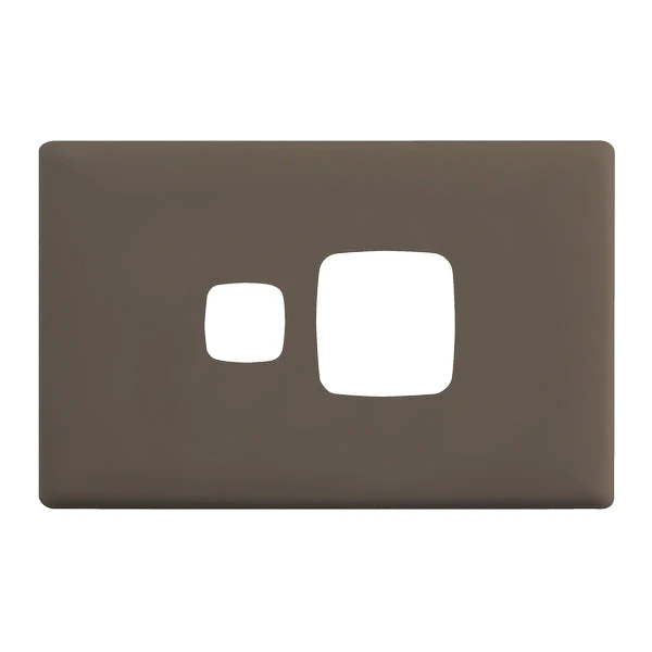 HPM Linea Single Switch Socket - Cover Plate Only, Variety of Finishes - Image 8