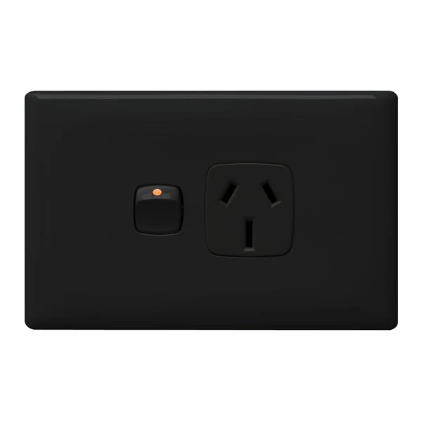 HPM Linea Single Power Point Outlet 15a - Image 2