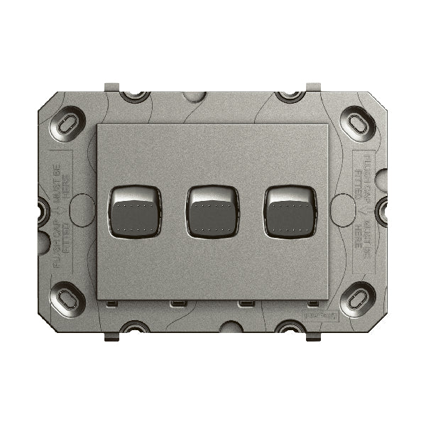 Legrand Arteor 770 3 Gang Complete Horizontal Switch, Available in 4 Colours - Image 2