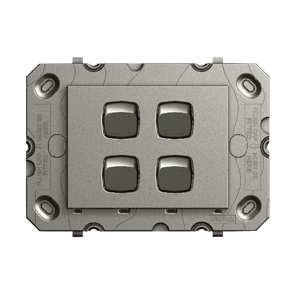 Legrand Arteor 770 4 Gang Complete Horizontal Switch, Available in 4 Colours - Image 2