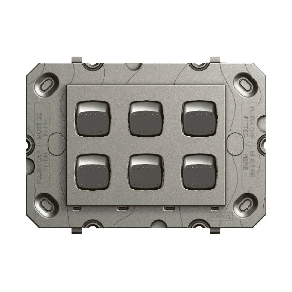 Legrand Arteor 770 6 Gang Complete Horizontal Switch, Available in 4 Colours - Image 2