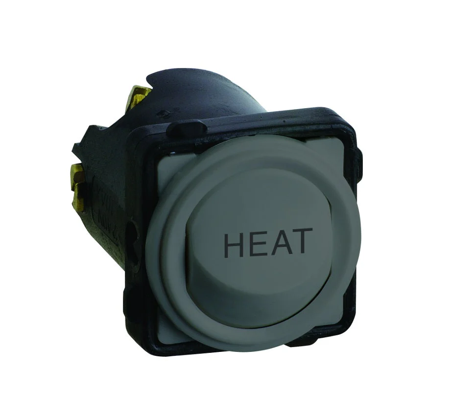 Legrand Excel Life 16a Switched Mechanism Marked Heat, Available in 5 Colours - Image 2