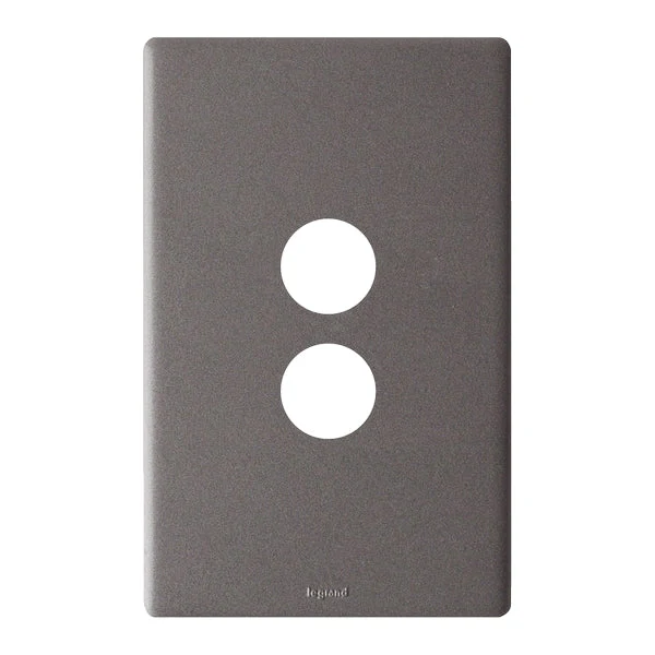 Legrand Excel Life 2 Gang Grid & Plate Assembly, Available in 5 Colours - Image 3